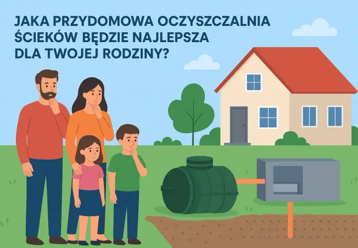 Oczyszczalnia czy szambo? Ekspert radzi, jak oszczędzić tysiące!