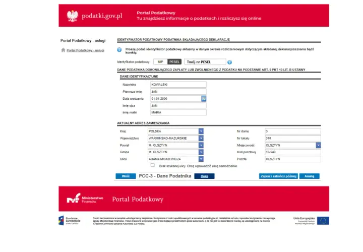 PCC-3 od hipoteki: Jak zapłacić podatek krok po kroku online?